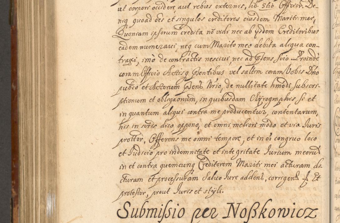 Zdjęcie nr 1039 dla obiektu archiwalnego: Acta actorum, decretorum, sententiarum, erectionum, fundationum, confirmationum, instiutionum, resignationum, constitutionum, provisionum, submissionum, quietationum, substitutionum, ordinationum, ingrossationum, prostestationum R. D. Andreae Trzebicki, episcopi Cracoviensis, ducis Severiae in a. D. 1658 et  1659 acticatorum. Volumen I 
