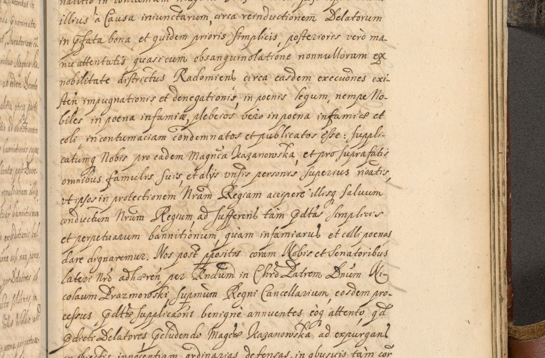 Zdjęcie nr 1028 dla obiektu archiwalnego: Acta actorum, decretorum, sententiarum, erectionum, fundationum, confirmationum, instiutionum, resignationum, constitutionum, provisionum, submissionum, quietationum, substitutionum, ordinationum, ingrossationum, prostestationum R. D. Andreae Trzebicki, episcopi Cracoviensis, ducis Severiae in a. D. 1658 et  1659 acticatorum. Volumen I 