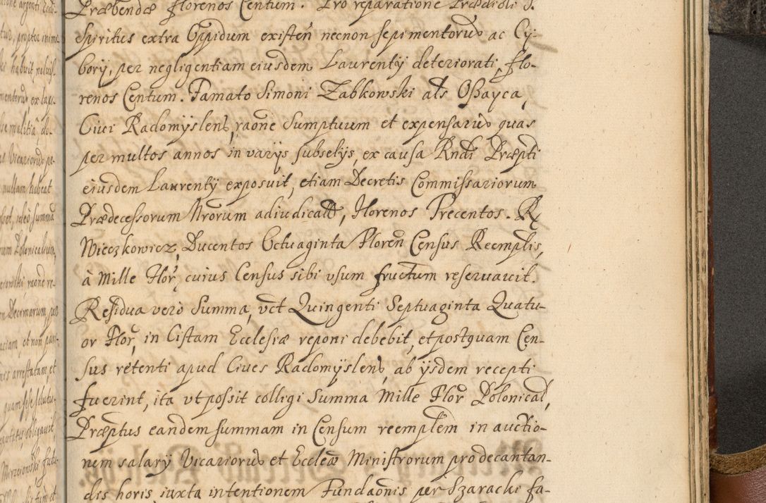 Zdjęcie nr 1022 dla obiektu archiwalnego: Acta actorum, decretorum, sententiarum, erectionum, fundationum, confirmationum, instiutionum, resignationum, constitutionum, provisionum, submissionum, quietationum, substitutionum, ordinationum, ingrossationum, prostestationum R. D. Andreae Trzebicki, episcopi Cracoviensis, ducis Severiae in a. D. 1658 et  1659 acticatorum. Volumen I 
