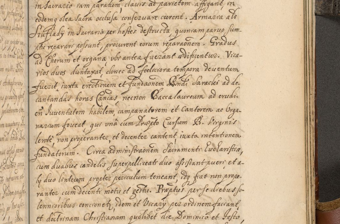 Zdjęcie nr 1020 dla obiektu archiwalnego: Acta actorum, decretorum, sententiarum, erectionum, fundationum, confirmationum, instiutionum, resignationum, constitutionum, provisionum, submissionum, quietationum, substitutionum, ordinationum, ingrossationum, prostestationum R. D. Andreae Trzebicki, episcopi Cracoviensis, ducis Severiae in a. D. 1658 et  1659 acticatorum. Volumen I 