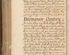 Zdjęcie nr 1013 dla obiektu archiwalnego: Acta actorum, decretorum, sententiarum, erectionum, fundationum, confirmationum, instiutionum, resignationum, constitutionum, provisionum, submissionum, quietationum, substitutionum, ordinationum, ingrossationum, prostestationum R. D. Andreae Trzebicki, episcopi Cracoviensis, ducis Severiae in a. D. 1658 et  1659 acticatorum. Volumen I 