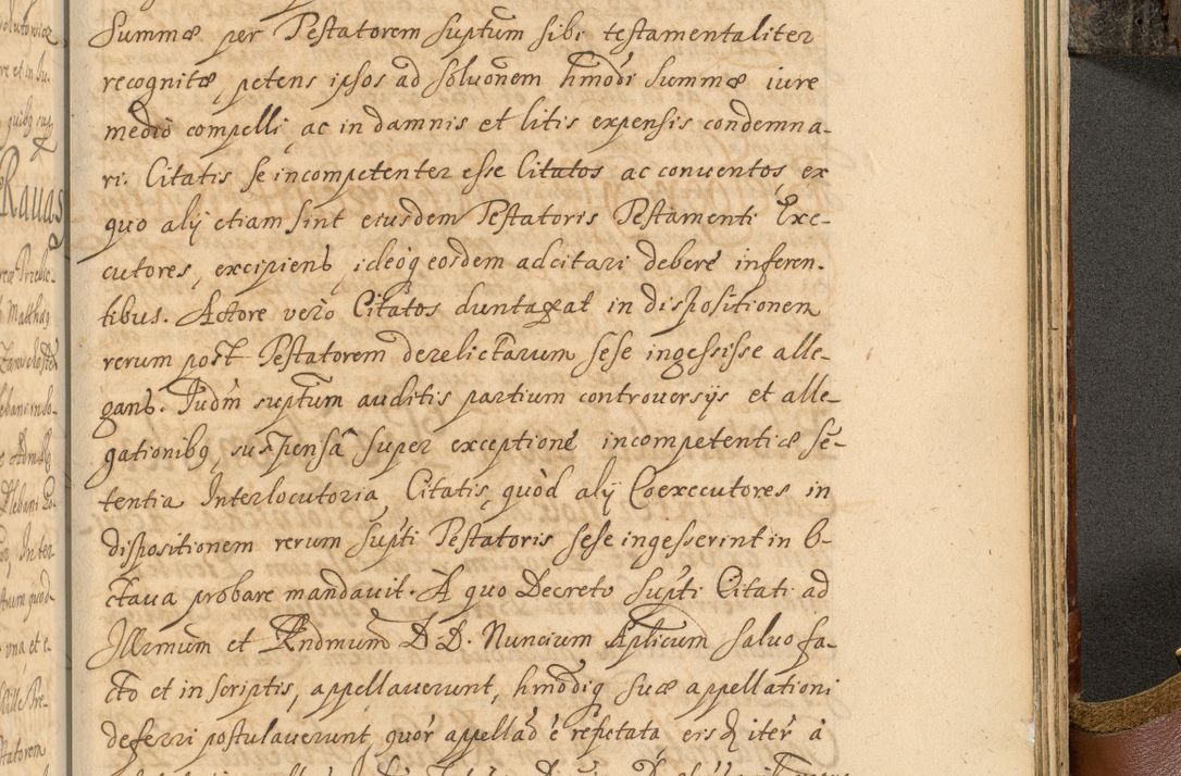 Zdjęcie nr 1002 dla obiektu archiwalnego: Acta actorum, decretorum, sententiarum, erectionum, fundationum, confirmationum, instiutionum, resignationum, constitutionum, provisionum, submissionum, quietationum, substitutionum, ordinationum, ingrossationum, prostestationum R. D. Andreae Trzebicki, episcopi Cracoviensis, ducis Severiae in a. D. 1658 et  1659 acticatorum. Volumen I 