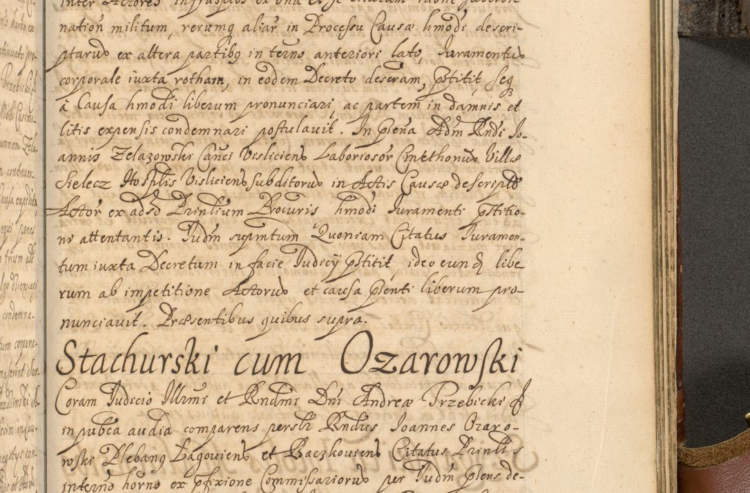 Zdjęcie nr 994 dla obiektu archiwalnego: Acta actorum, decretorum, sententiarum, erectionum, fundationum, confirmationum, instiutionum, resignationum, constitutionum, provisionum, submissionum, quietationum, substitutionum, ordinationum, ingrossationum, prostestationum R. D. Andreae Trzebicki, episcopi Cracoviensis, ducis Severiae in a. D. 1658 et  1659 acticatorum. Volumen I 