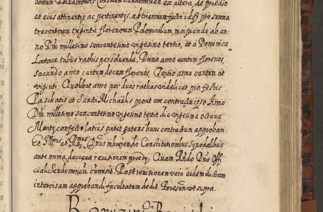 Zdjęcie nr 188 dla obiektu archiwalnego: Acta actorum, causarum spiritualium, civilium, criminalium, obligationum, quietationum, inscpritionum, cessionum, decimarum, testamentorum R. D. Martini Szyszkowski, episcopi Cracoviensis, ducis Severiensis in annis 1624 - 1626. Tomus tertius.