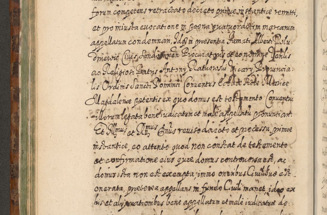 Zdjęcie nr 177 dla obiektu archiwalnego: Acta actorum, causarum spiritualium, civilium, criminalium, obligationum, quietationum, inscpritionum, cessionum, decimarum, testamentorum R. D. Martini Szyszkowski, episcopi Cracoviensis, ducis Severiensis in annis 1624 - 1626. Tomus tertius.