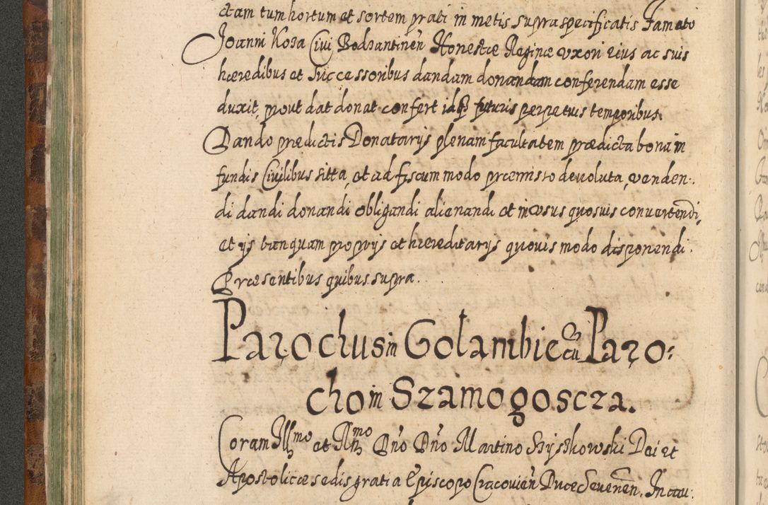 Zdjęcie nr 171 dla obiektu archiwalnego: Acta actorum, causarum spiritualium, civilium, criminalium, obligationum, quietationum, inscpritionum, cessionum, decimarum, testamentorum R. D. Martini Szyszkowski, episcopi Cracoviensis, ducis Severiensis in annis 1624 - 1626. Tomus tertius.