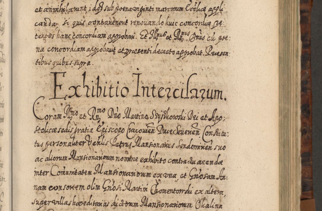 Zdjęcie nr 186 dla obiektu archiwalnego: Acta actorum, causarum spiritualium, civilium, criminalium, obligationum, quietationum, inscpritionum, cessionum, decimarum, testamentorum R. D. Martini Szyszkowski, episcopi Cracoviensis, ducis Severiensis in annis 1624 - 1626. Tomus tertius.