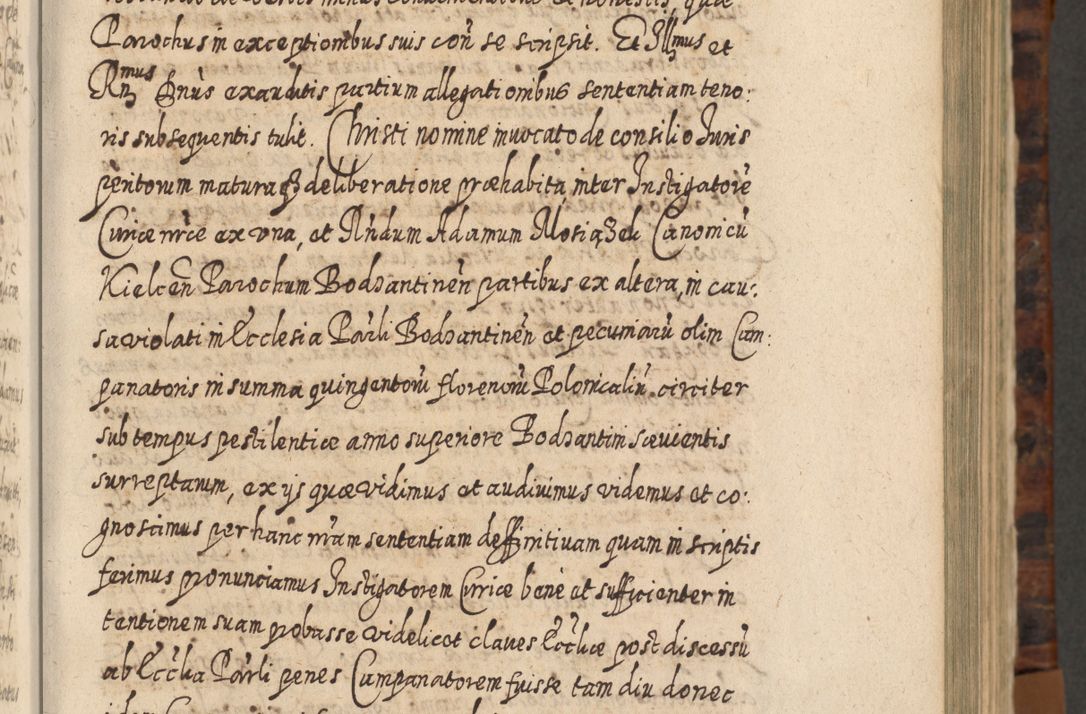 Zdjęcie nr 166 dla obiektu archiwalnego: Acta actorum, causarum spiritualium, civilium, criminalium, obligationum, quietationum, inscpritionum, cessionum, decimarum, testamentorum R. D. Martini Szyszkowski, episcopi Cracoviensis, ducis Severiensis in annis 1624 - 1626. Tomus tertius.