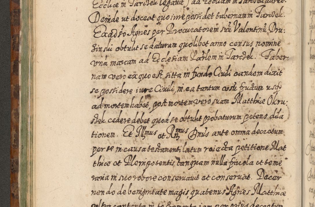 Zdjęcie nr 159 dla obiektu archiwalnego: Acta actorum, causarum spiritualium, civilium, criminalium, obligationum, quietationum, inscpritionum, cessionum, decimarum, testamentorum R. D. Martini Szyszkowski, episcopi Cracoviensis, ducis Severiensis in annis 1624 - 1626. Tomus tertius.