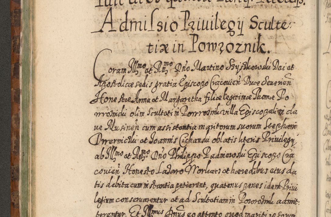 Zdjęcie nr 155 dla obiektu archiwalnego: Acta actorum, causarum spiritualium, civilium, criminalium, obligationum, quietationum, inscpritionum, cessionum, decimarum, testamentorum R. D. Martini Szyszkowski, episcopi Cracoviensis, ducis Severiensis in annis 1624 - 1626. Tomus tertius.