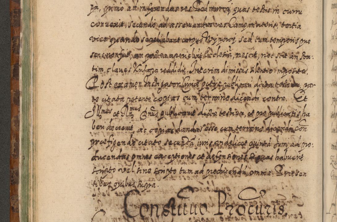 Zdjęcie nr 151 dla obiektu archiwalnego: Acta actorum, causarum spiritualium, civilium, criminalium, obligationum, quietationum, inscpritionum, cessionum, decimarum, testamentorum R. D. Martini Szyszkowski, episcopi Cracoviensis, ducis Severiensis in annis 1624 - 1626. Tomus tertius.