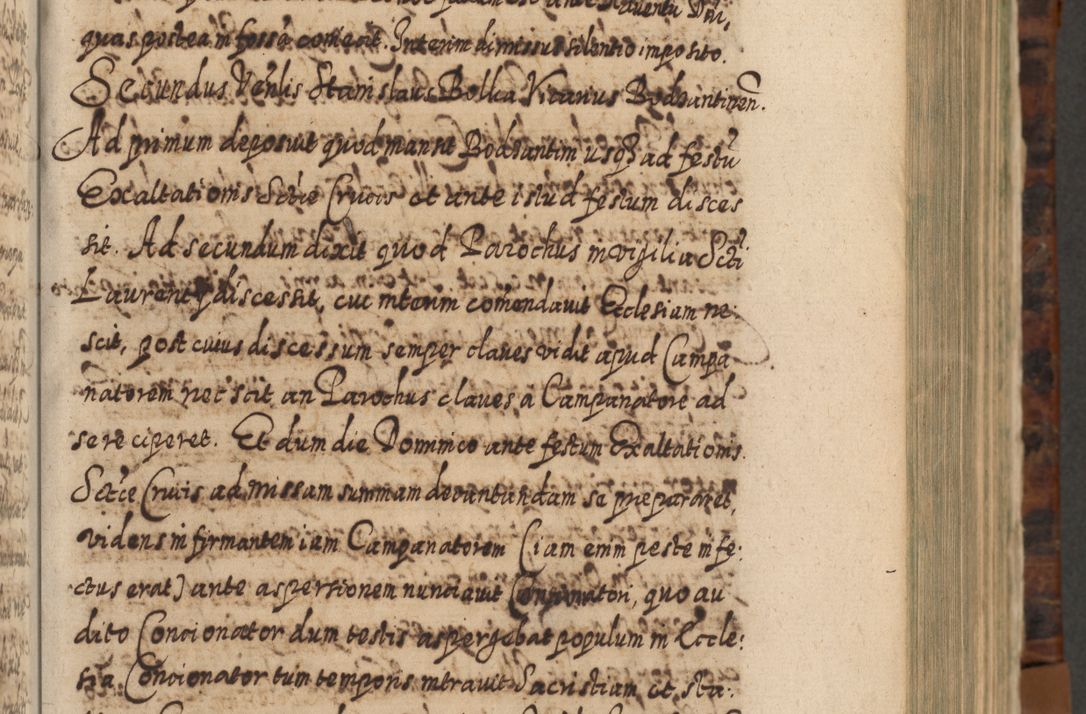Zdjęcie nr 148 dla obiektu archiwalnego: Acta actorum, causarum spiritualium, civilium, criminalium, obligationum, quietationum, inscpritionum, cessionum, decimarum, testamentorum R. D. Martini Szyszkowski, episcopi Cracoviensis, ducis Severiensis in annis 1624 - 1626. Tomus tertius.