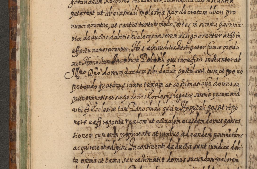 Zdjęcie nr 143 dla obiektu archiwalnego: Acta actorum, causarum spiritualium, civilium, criminalium, obligationum, quietationum, inscpritionum, cessionum, decimarum, testamentorum R. D. Martini Szyszkowski, episcopi Cracoviensis, ducis Severiensis in annis 1624 - 1626. Tomus tertius.
