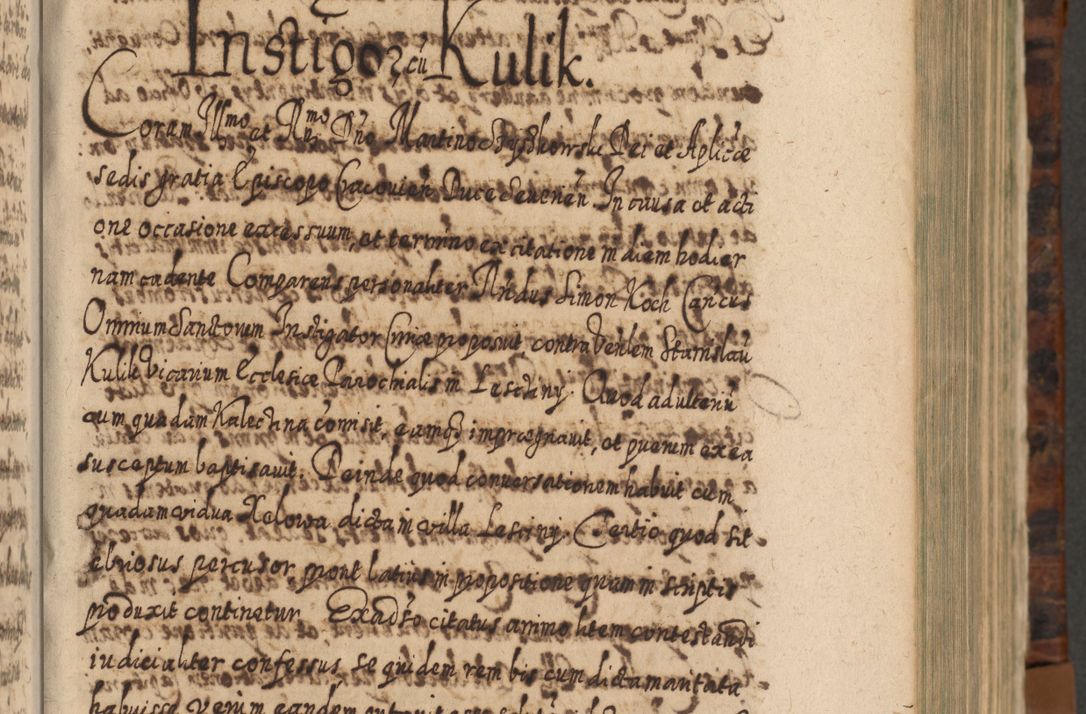 Zdjęcie nr 134 dla obiektu archiwalnego: Acta actorum, causarum spiritualium, civilium, criminalium, obligationum, quietationum, inscpritionum, cessionum, decimarum, testamentorum R. D. Martini Szyszkowski, episcopi Cracoviensis, ducis Severiensis in annis 1624 - 1626. Tomus tertius.