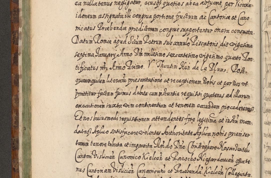 Zdjęcie nr 121 dla obiektu archiwalnego: Acta actorum, causarum spiritualium, civilium, criminalium, obligationum, quietationum, inscpritionum, cessionum, decimarum, testamentorum R. D. Martini Szyszkowski, episcopi Cracoviensis, ducis Severiensis in annis 1624 - 1626. Tomus tertius.