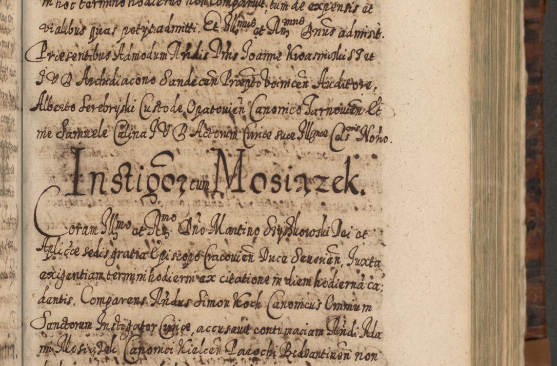 Zdjęcie nr 126 dla obiektu archiwalnego: Acta actorum, causarum spiritualium, civilium, criminalium, obligationum, quietationum, inscpritionum, cessionum, decimarum, testamentorum R. D. Martini Szyszkowski, episcopi Cracoviensis, ducis Severiensis in annis 1624 - 1626. Tomus tertius.