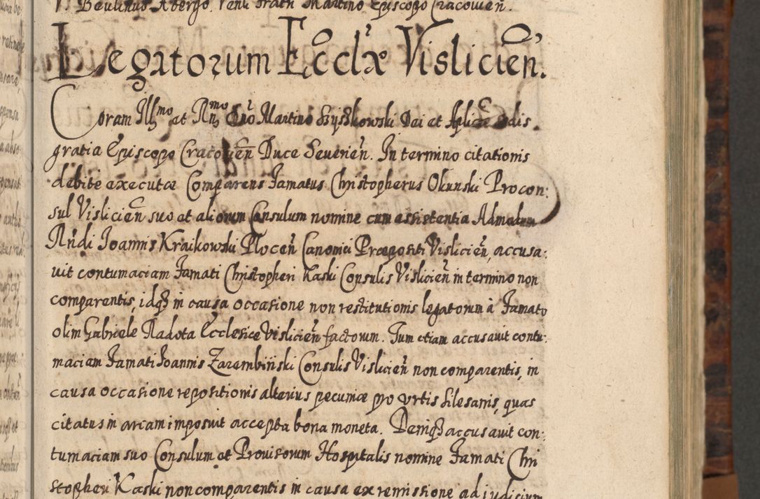 Zdjęcie nr 102 dla obiektu archiwalnego: Acta actorum, causarum spiritualium, civilium, criminalium, obligationum, quietationum, inscpritionum, cessionum, decimarum, testamentorum R. D. Martini Szyszkowski, episcopi Cracoviensis, ducis Severiensis in annis 1624 - 1626. Tomus tertius.