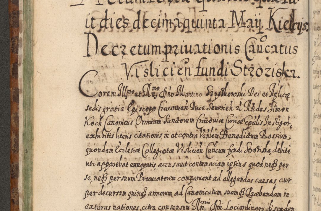 Zdjęcie nr 103 dla obiektu archiwalnego: Acta actorum, causarum spiritualium, civilium, criminalium, obligationum, quietationum, inscpritionum, cessionum, decimarum, testamentorum R. D. Martini Szyszkowski, episcopi Cracoviensis, ducis Severiensis in annis 1624 - 1626. Tomus tertius.