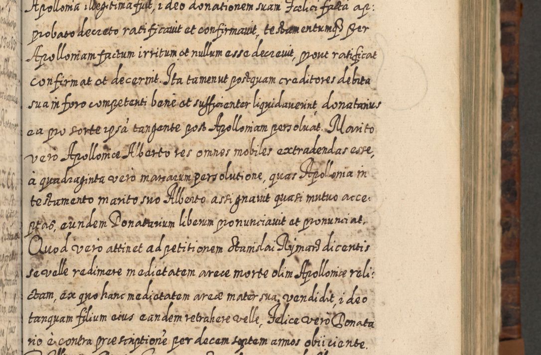 Zdjęcie nr 96 dla obiektu archiwalnego: Acta actorum, causarum spiritualium, civilium, criminalium, obligationum, quietationum, inscpritionum, cessionum, decimarum, testamentorum R. D. Martini Szyszkowski, episcopi Cracoviensis, ducis Severiensis in annis 1624 - 1626. Tomus tertius.