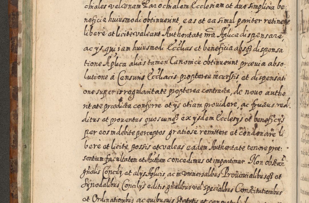 Zdjęcie nr 101 dla obiektu archiwalnego: Acta actorum, causarum spiritualium, civilium, criminalium, obligationum, quietationum, inscpritionum, cessionum, decimarum, testamentorum R. D. Martini Szyszkowski, episcopi Cracoviensis, ducis Severiensis in annis 1624 - 1626. Tomus tertius.
