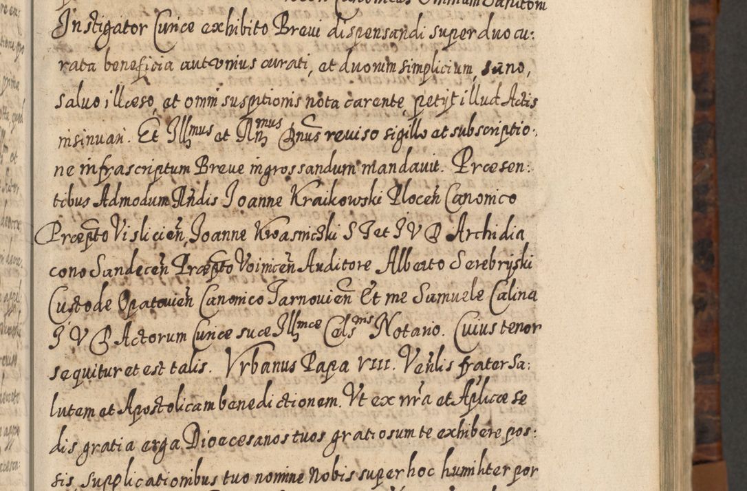 Zdjęcie nr 100 dla obiektu archiwalnego: Acta actorum, causarum spiritualium, civilium, criminalium, obligationum, quietationum, inscpritionum, cessionum, decimarum, testamentorum R. D. Martini Szyszkowski, episcopi Cracoviensis, ducis Severiensis in annis 1624 - 1626. Tomus tertius.