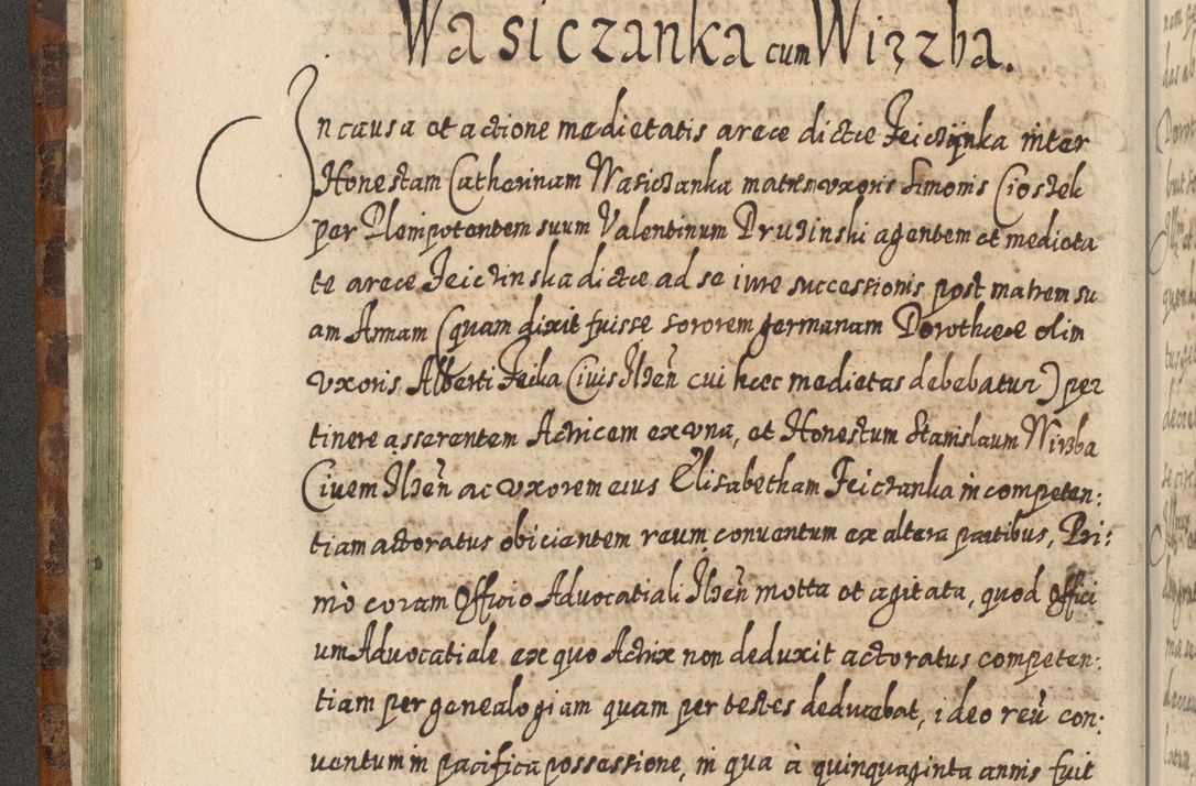 Zdjęcie nr 97 dla obiektu archiwalnego: Acta actorum, causarum spiritualium, civilium, criminalium, obligationum, quietationum, inscpritionum, cessionum, decimarum, testamentorum R. D. Martini Szyszkowski, episcopi Cracoviensis, ducis Severiensis in annis 1624 - 1626. Tomus tertius.
