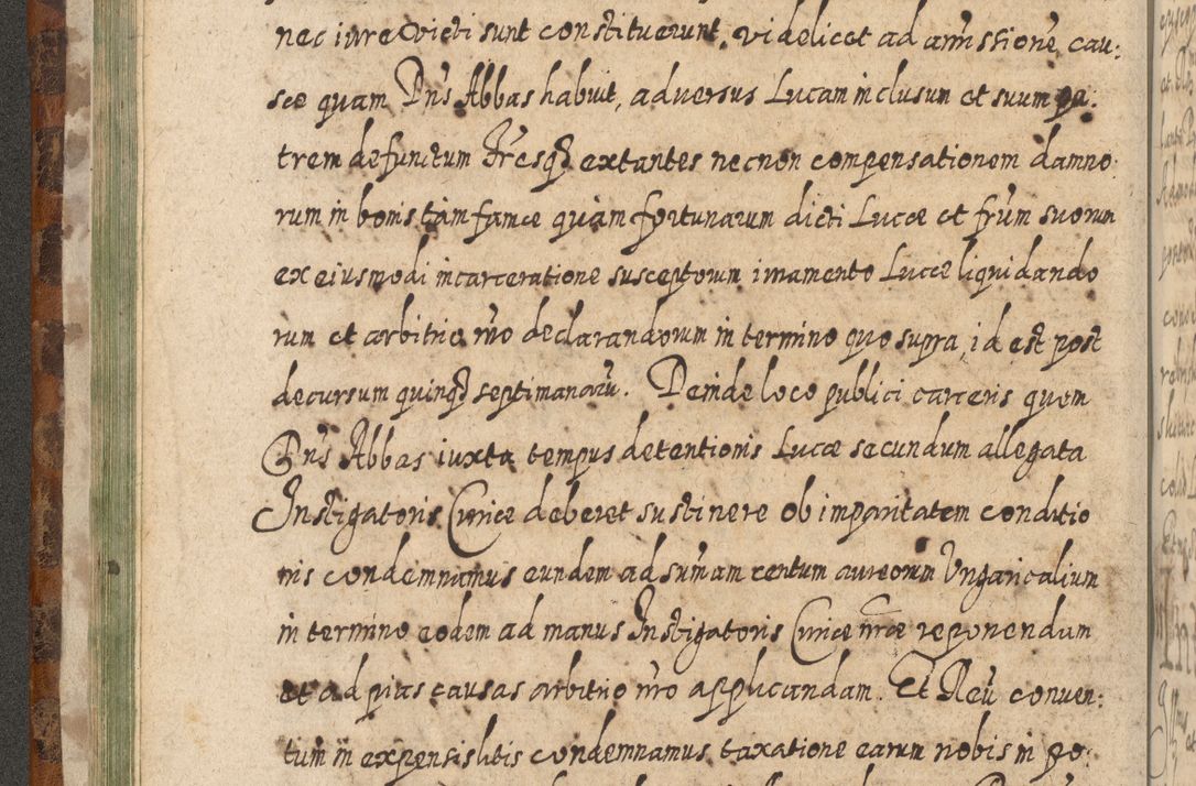 Zdjęcie nr 91 dla obiektu archiwalnego: Acta actorum, causarum spiritualium, civilium, criminalium, obligationum, quietationum, inscpritionum, cessionum, decimarum, testamentorum R. D. Martini Szyszkowski, episcopi Cracoviensis, ducis Severiensis in annis 1624 - 1626. Tomus tertius.