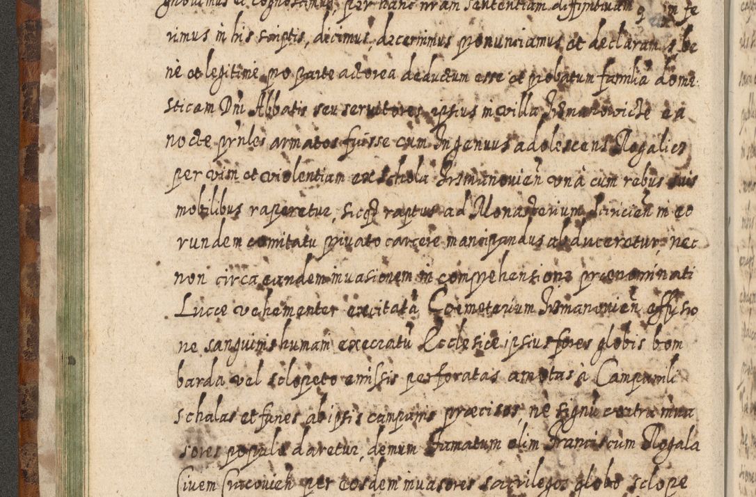 Zdjęcie nr 87 dla obiektu archiwalnego: Acta actorum, causarum spiritualium, civilium, criminalium, obligationum, quietationum, inscpritionum, cessionum, decimarum, testamentorum R. D. Martini Szyszkowski, episcopi Cracoviensis, ducis Severiensis in annis 1624 - 1626. Tomus tertius.