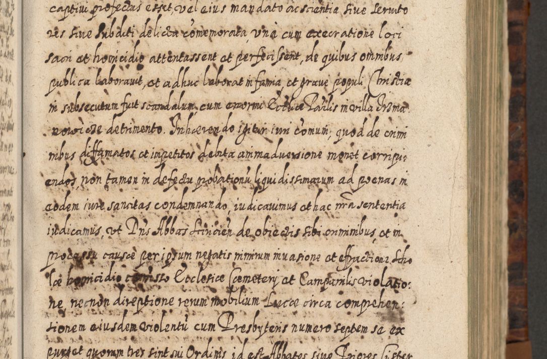Zdjęcie nr 88 dla obiektu archiwalnego: Acta actorum, causarum spiritualium, civilium, criminalium, obligationum, quietationum, inscpritionum, cessionum, decimarum, testamentorum R. D. Martini Szyszkowski, episcopi Cracoviensis, ducis Severiensis in annis 1624 - 1626. Tomus tertius.
