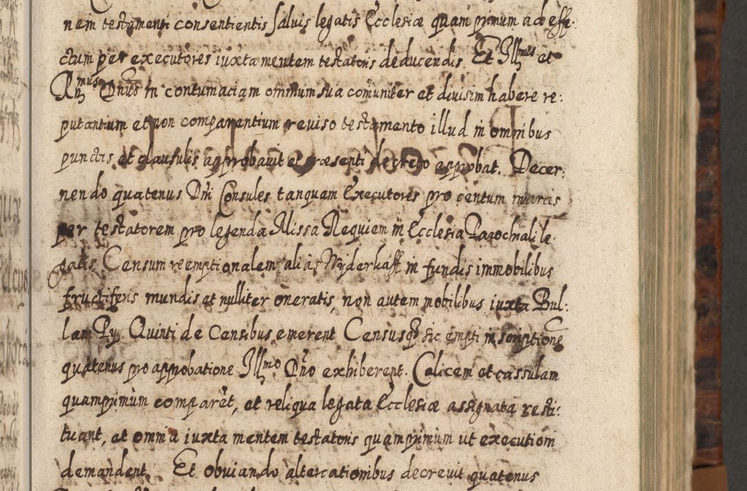 Zdjęcie nr 82 dla obiektu archiwalnego: Acta actorum, causarum spiritualium, civilium, criminalium, obligationum, quietationum, inscpritionum, cessionum, decimarum, testamentorum R. D. Martini Szyszkowski, episcopi Cracoviensis, ducis Severiensis in annis 1624 - 1626. Tomus tertius.