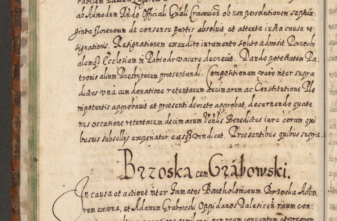 Zdjęcie nr 71 dla obiektu archiwalnego: Acta actorum, causarum spiritualium, civilium, criminalium, obligationum, quietationum, inscpritionum, cessionum, decimarum, testamentorum R. D. Martini Szyszkowski, episcopi Cracoviensis, ducis Severiensis in annis 1624 - 1626. Tomus tertius.