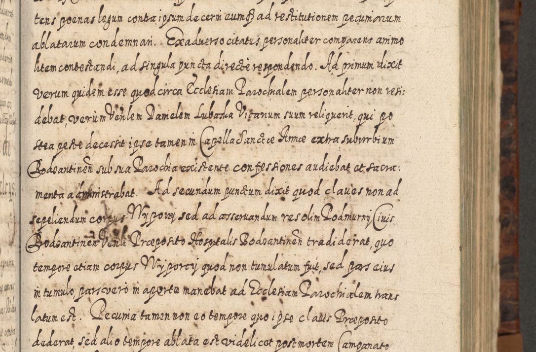 Zdjęcie nr 64 dla obiektu archiwalnego: Acta actorum, causarum spiritualium, civilium, criminalium, obligationum, quietationum, inscpritionum, cessionum, decimarum, testamentorum R. D. Martini Szyszkowski, episcopi Cracoviensis, ducis Severiensis in annis 1624 - 1626. Tomus tertius.