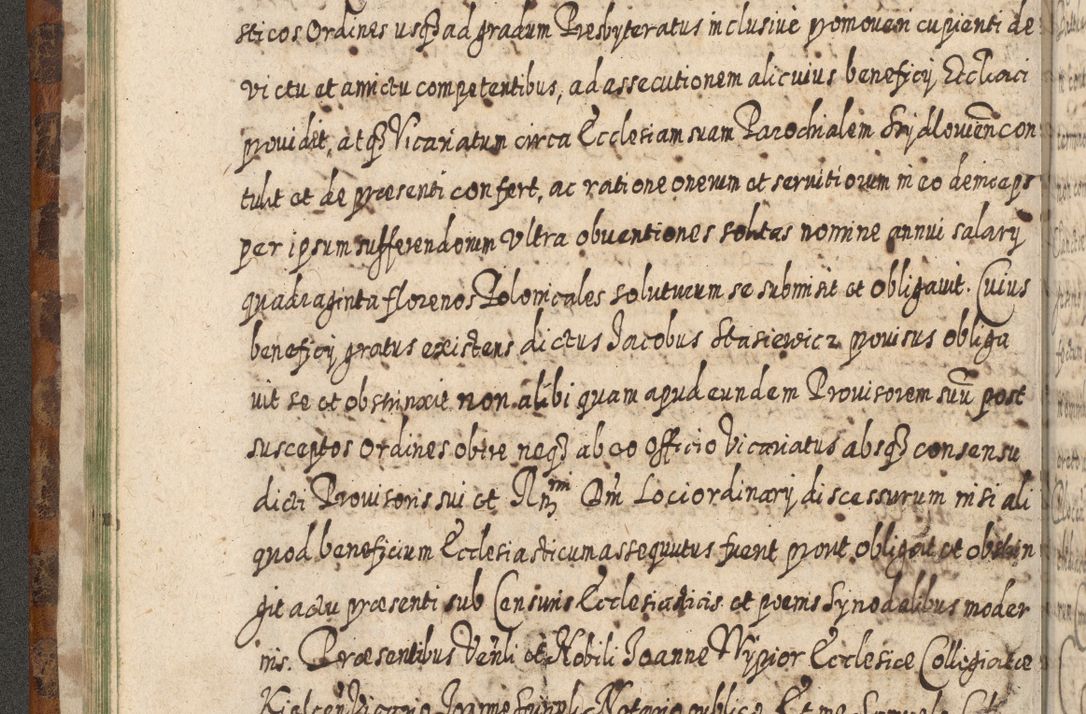 Zdjęcie nr 59 dla obiektu archiwalnego: Acta actorum, causarum spiritualium, civilium, criminalium, obligationum, quietationum, inscpritionum, cessionum, decimarum, testamentorum R. D. Martini Szyszkowski, episcopi Cracoviensis, ducis Severiensis in annis 1624 - 1626. Tomus tertius.
