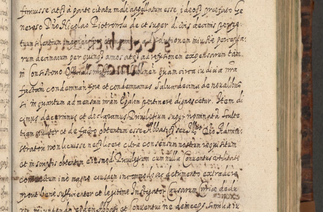 Zdjęcie nr 56 dla obiektu archiwalnego: Acta actorum, causarum spiritualium, civilium, criminalium, obligationum, quietationum, inscpritionum, cessionum, decimarum, testamentorum R. D. Martini Szyszkowski, episcopi Cracoviensis, ducis Severiensis in annis 1624 - 1626. Tomus tertius.