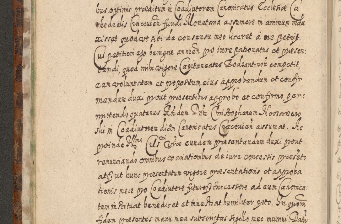 Zdjęcie nr 37 dla obiektu archiwalnego: Acta actorum, causarum spiritualium, civilium, criminalium, obligationum, quietationum, inscpritionum, cessionum, decimarum, testamentorum R. D. Martini Szyszkowski, episcopi Cracoviensis, ducis Severiensis in annis 1624 - 1626. Tomus tertius.