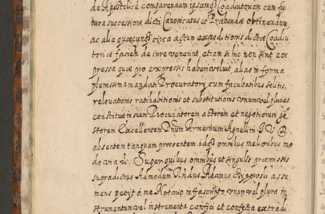Zdjęcie nr 35 dla obiektu archiwalnego: Acta actorum, causarum spiritualium, civilium, criminalium, obligationum, quietationum, inscpritionum, cessionum, decimarum, testamentorum R. D. Martini Szyszkowski, episcopi Cracoviensis, ducis Severiensis in annis 1624 - 1626. Tomus tertius.