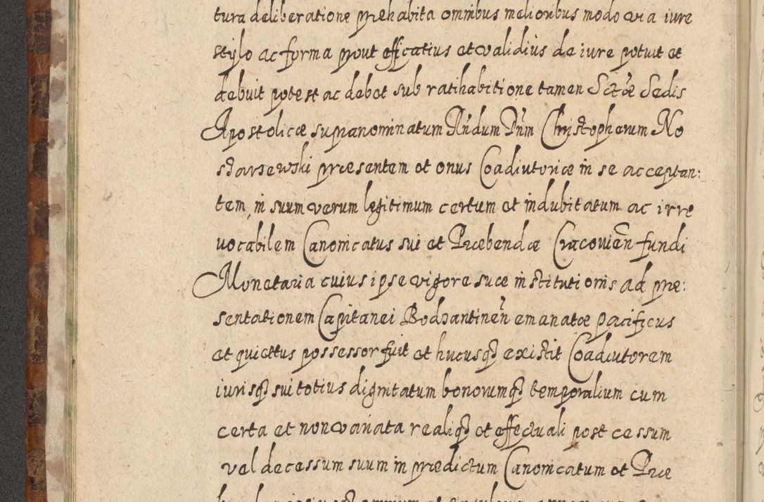 Zdjęcie nr 33 dla obiektu archiwalnego: Acta actorum, causarum spiritualium, civilium, criminalium, obligationum, quietationum, inscpritionum, cessionum, decimarum, testamentorum R. D. Martini Szyszkowski, episcopi Cracoviensis, ducis Severiensis in annis 1624 - 1626. Tomus tertius.