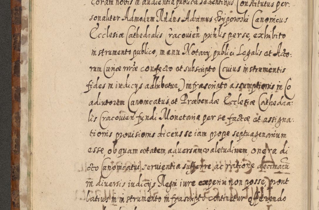 Zdjęcie nr 31 dla obiektu archiwalnego: Acta actorum, causarum spiritualium, civilium, criminalium, obligationum, quietationum, inscpritionum, cessionum, decimarum, testamentorum R. D. Martini Szyszkowski, episcopi Cracoviensis, ducis Severiensis in annis 1624 - 1626. Tomus tertius.