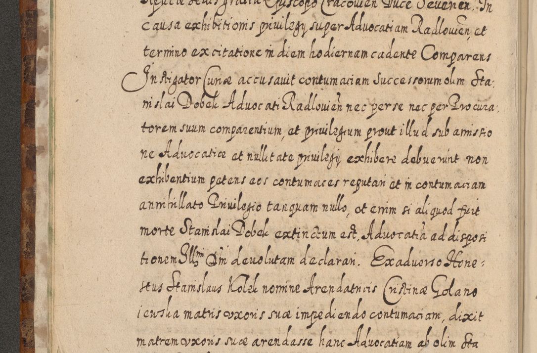 Zdjęcie nr 27 dla obiektu archiwalnego: Acta actorum, causarum spiritualium, civilium, criminalium, obligationum, quietationum, inscpritionum, cessionum, decimarum, testamentorum R. D. Martini Szyszkowski, episcopi Cracoviensis, ducis Severiensis in annis 1624 - 1626. Tomus tertius.