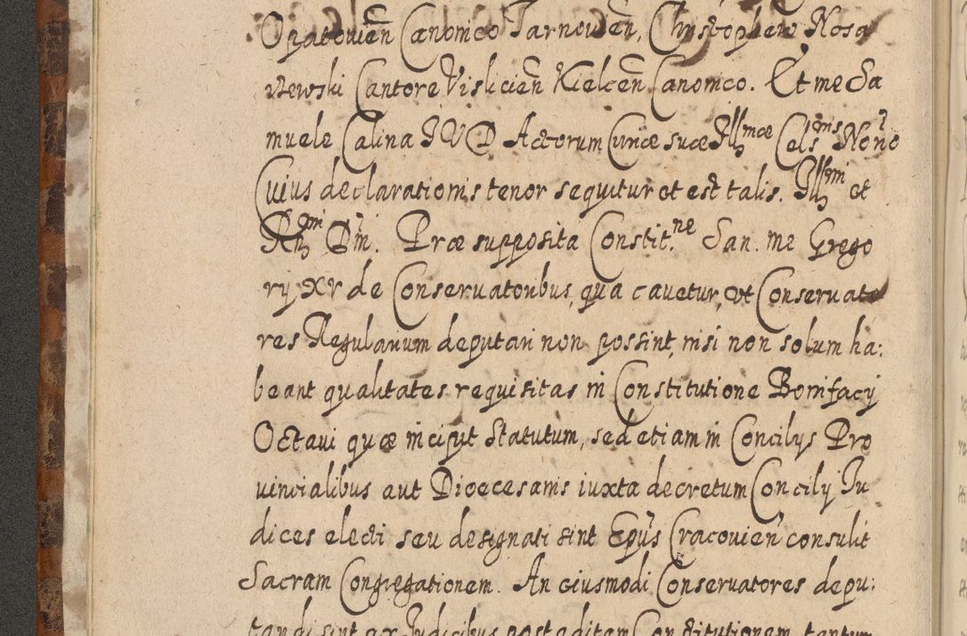 Zdjęcie nr 19 dla obiektu archiwalnego: Acta actorum, causarum spiritualium, civilium, criminalium, obligationum, quietationum, inscpritionum, cessionum, decimarum, testamentorum R. D. Martini Szyszkowski, episcopi Cracoviensis, ducis Severiensis in annis 1624 - 1626. Tomus tertius.