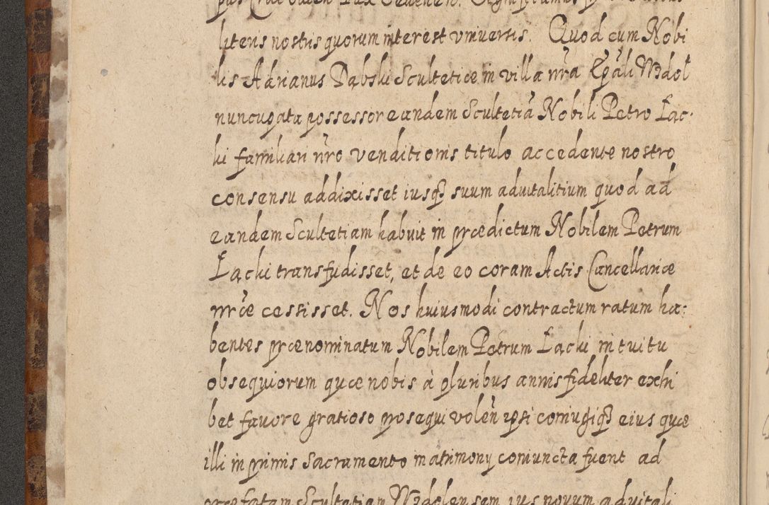 Zdjęcie nr 11 dla obiektu archiwalnego: Acta actorum, causarum spiritualium, civilium, criminalium, obligationum, quietationum, inscpritionum, cessionum, decimarum, testamentorum R. D. Martini Szyszkowski, episcopi Cracoviensis, ducis Severiensis in annis 1624 - 1626. Tomus tertius.