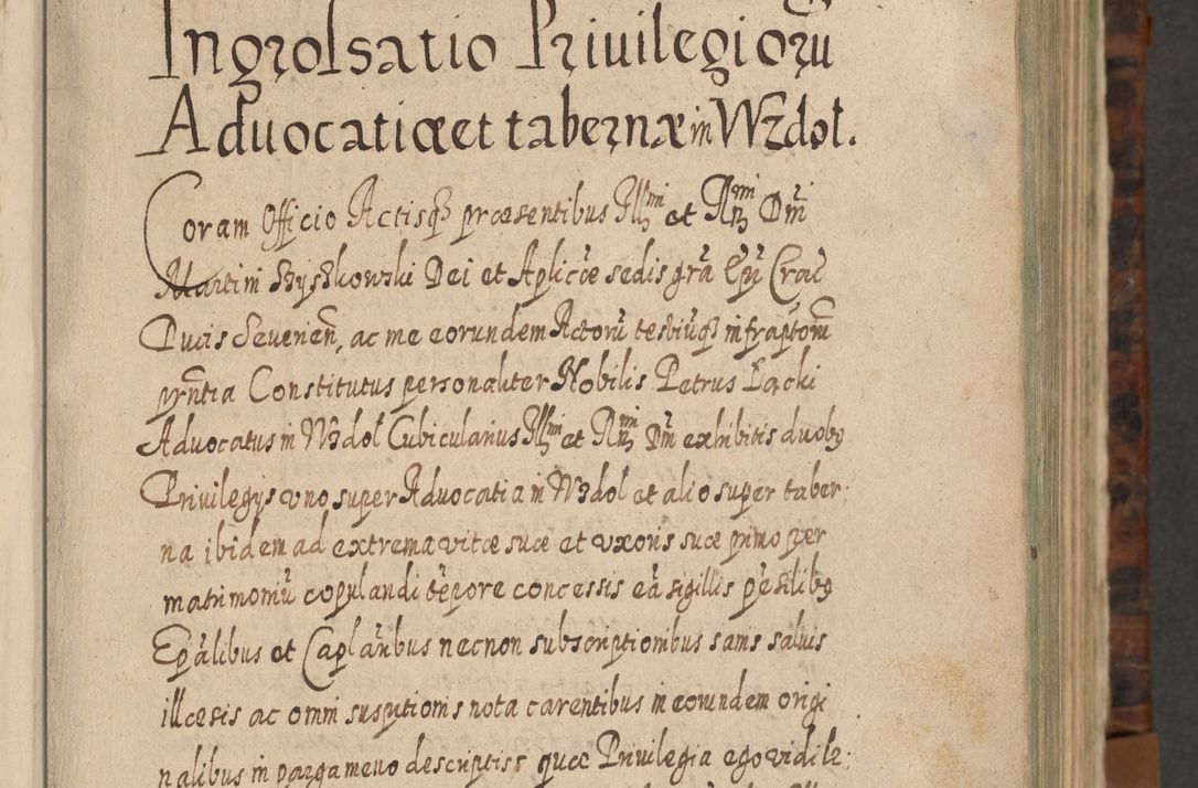 Zdjęcie nr 10 dla obiektu archiwalnego: Acta actorum, causarum spiritualium, civilium, criminalium, obligationum, quietationum, inscpritionum, cessionum, decimarum, testamentorum R. D. Martini Szyszkowski, episcopi Cracoviensis, ducis Severiensis in annis 1624 - 1626. Tomus tertius.