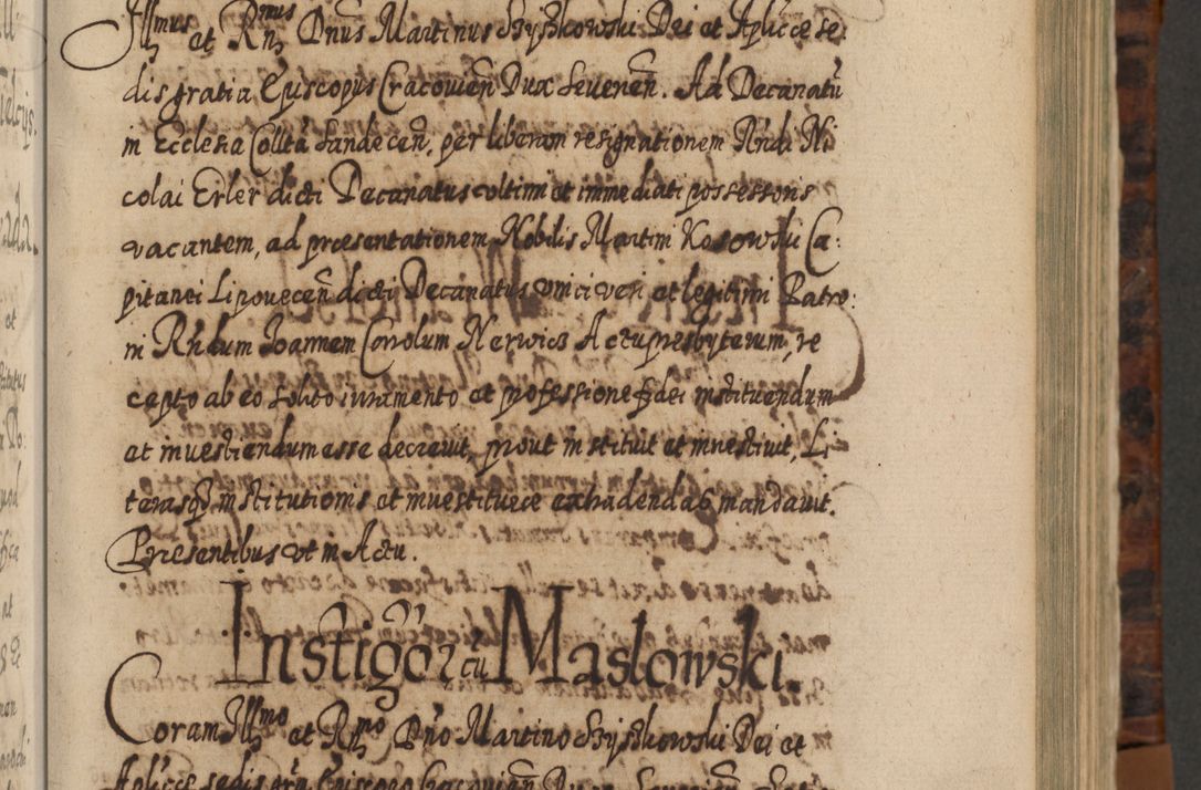 Zdjęcie nr 212 dla obiektu archiwalnego: Acta actorum, causarum spiritualium, civilium, criminalium, obligationum, quietationum, inscpritionum, cessionum, decimarum, testamentorum R. D. Martini Szyszkowski, episcopi Cracoviensis, ducis Severiensis in annis 1624 - 1626. Tomus tertius.