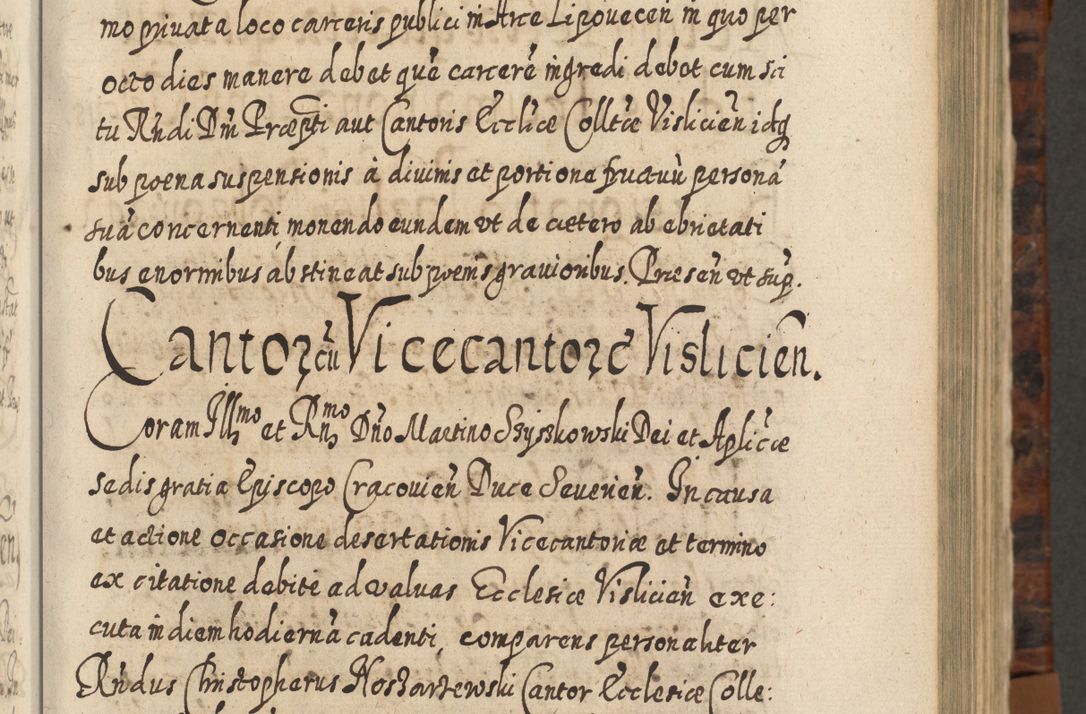 Zdjęcie nr 210 dla obiektu archiwalnego: Acta actorum, causarum spiritualium, civilium, criminalium, obligationum, quietationum, inscpritionum, cessionum, decimarum, testamentorum R. D. Martini Szyszkowski, episcopi Cracoviensis, ducis Severiensis in annis 1624 - 1626. Tomus tertius.