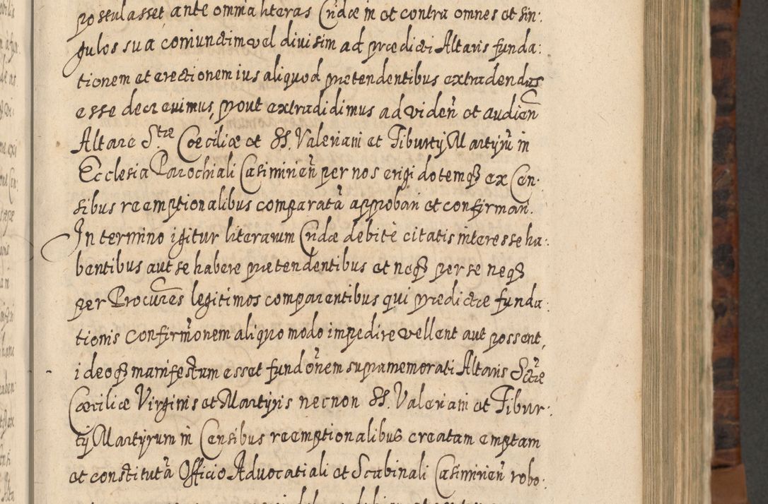 Zdjęcie nr 402 dla obiektu archiwalnego: Acta actorum, causarum spiritualium, civilium, criminalium, obligationum, quietationum, inscpritionum, cessionum, decimarum, testamentorum R. D. Martini Szyszkowski, episcopi Cracoviensis, ducis Severiensis in annis 1624 - 1626. Tomus tertius.