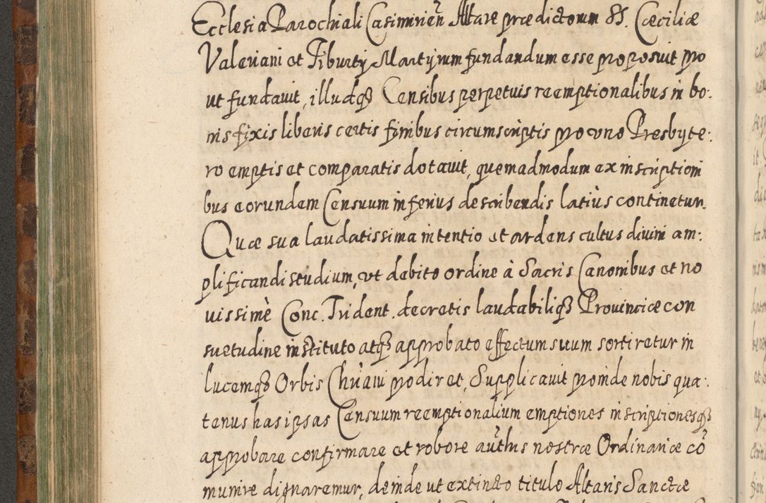 Zdjęcie nr 399 dla obiektu archiwalnego: Acta actorum, causarum spiritualium, civilium, criminalium, obligationum, quietationum, inscpritionum, cessionum, decimarum, testamentorum R. D. Martini Szyszkowski, episcopi Cracoviensis, ducis Severiensis in annis 1624 - 1626. Tomus tertius.