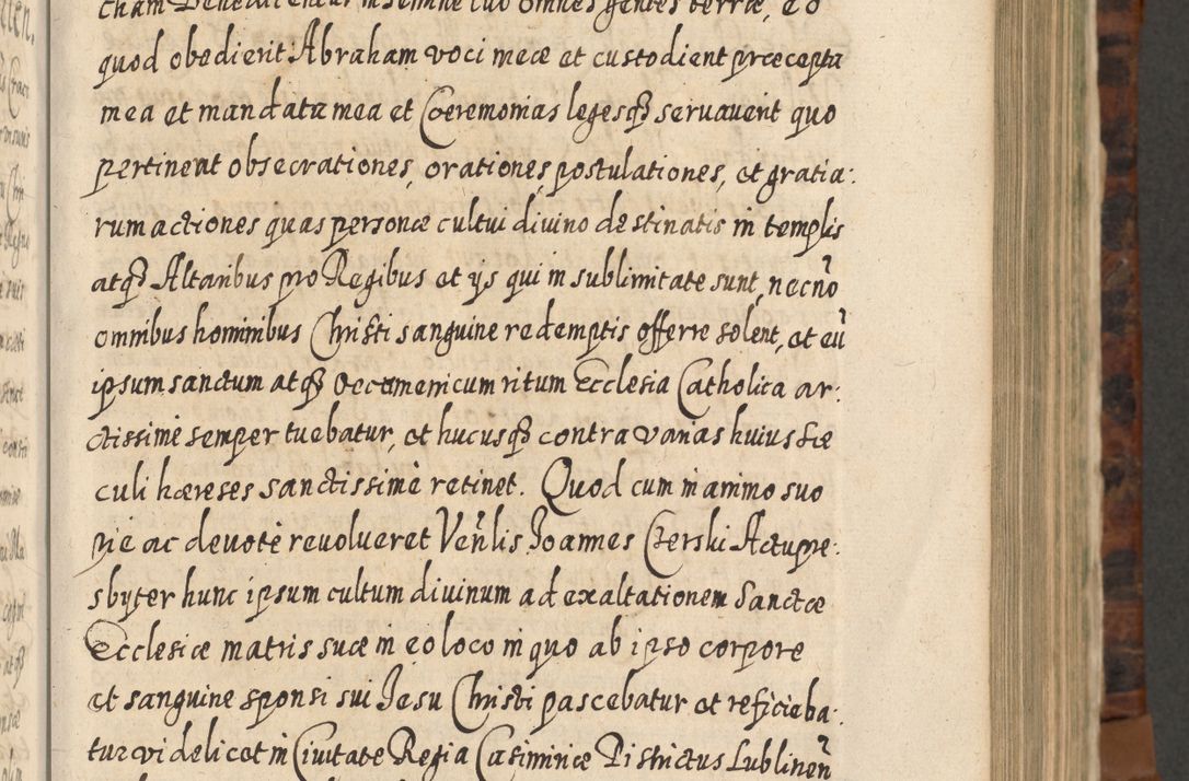 Zdjęcie nr 398 dla obiektu archiwalnego: Acta actorum, causarum spiritualium, civilium, criminalium, obligationum, quietationum, inscpritionum, cessionum, decimarum, testamentorum R. D. Martini Szyszkowski, episcopi Cracoviensis, ducis Severiensis in annis 1624 - 1626. Tomus tertius.