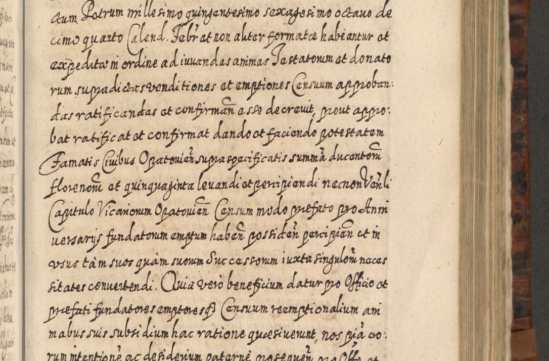 Zdjęcie nr 386 dla obiektu archiwalnego: Acta actorum, causarum spiritualium, civilium, criminalium, obligationum, quietationum, inscpritionum, cessionum, decimarum, testamentorum R. D. Martini Szyszkowski, episcopi Cracoviensis, ducis Severiensis in annis 1624 - 1626. Tomus tertius.