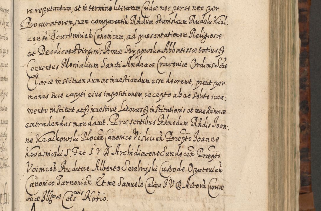 Zdjęcie nr 382 dla obiektu archiwalnego: Acta actorum, causarum spiritualium, civilium, criminalium, obligationum, quietationum, inscpritionum, cessionum, decimarum, testamentorum R. D. Martini Szyszkowski, episcopi Cracoviensis, ducis Severiensis in annis 1624 - 1626. Tomus tertius.