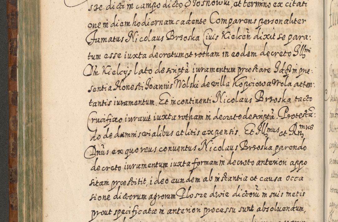 Zdjęcie nr 379 dla obiektu archiwalnego: Acta actorum, causarum spiritualium, civilium, criminalium, obligationum, quietationum, inscpritionum, cessionum, decimarum, testamentorum R. D. Martini Szyszkowski, episcopi Cracoviensis, ducis Severiensis in annis 1624 - 1626. Tomus tertius.